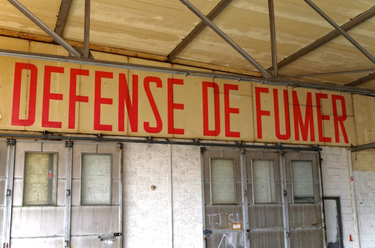 Defense de fumer