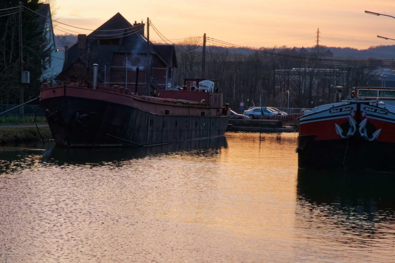 Péniches - Ronquières